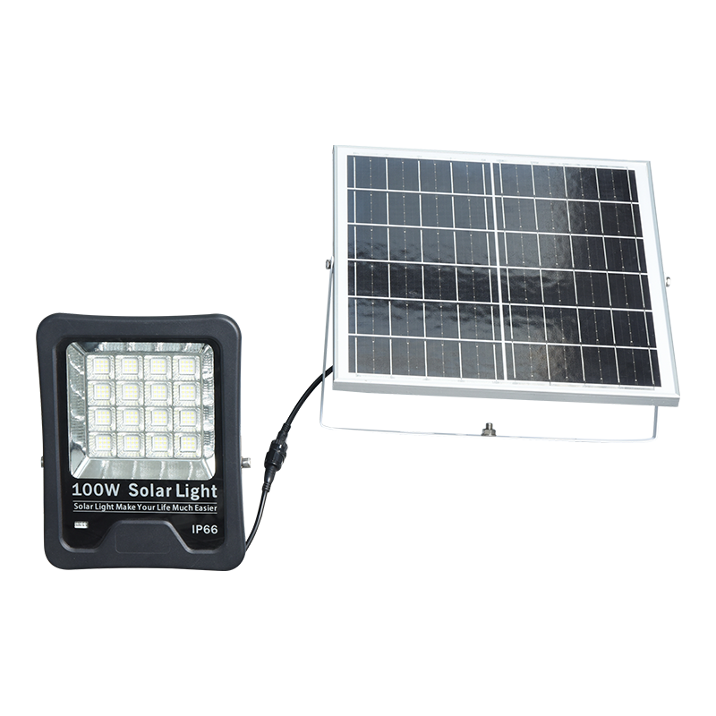 PY-SLFL20-100W 리튬이온 배터리 태양광 투광등