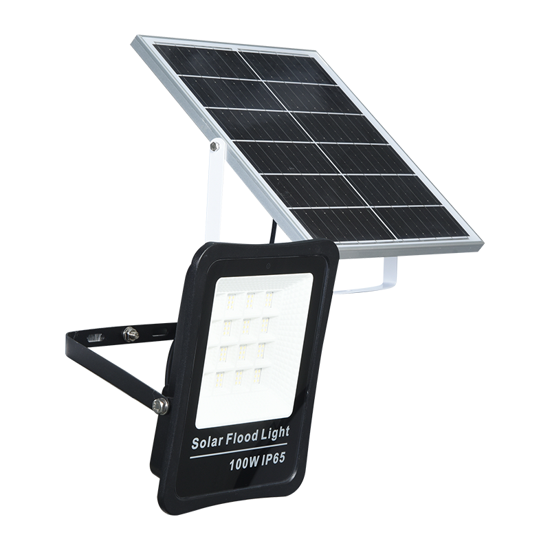 PY-SLFL30-100W 저에너지 야외 태양광 투광 조명