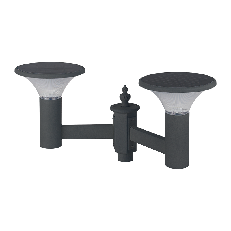 PY-SG018-16W 이중 전구 태양광 정원 조명